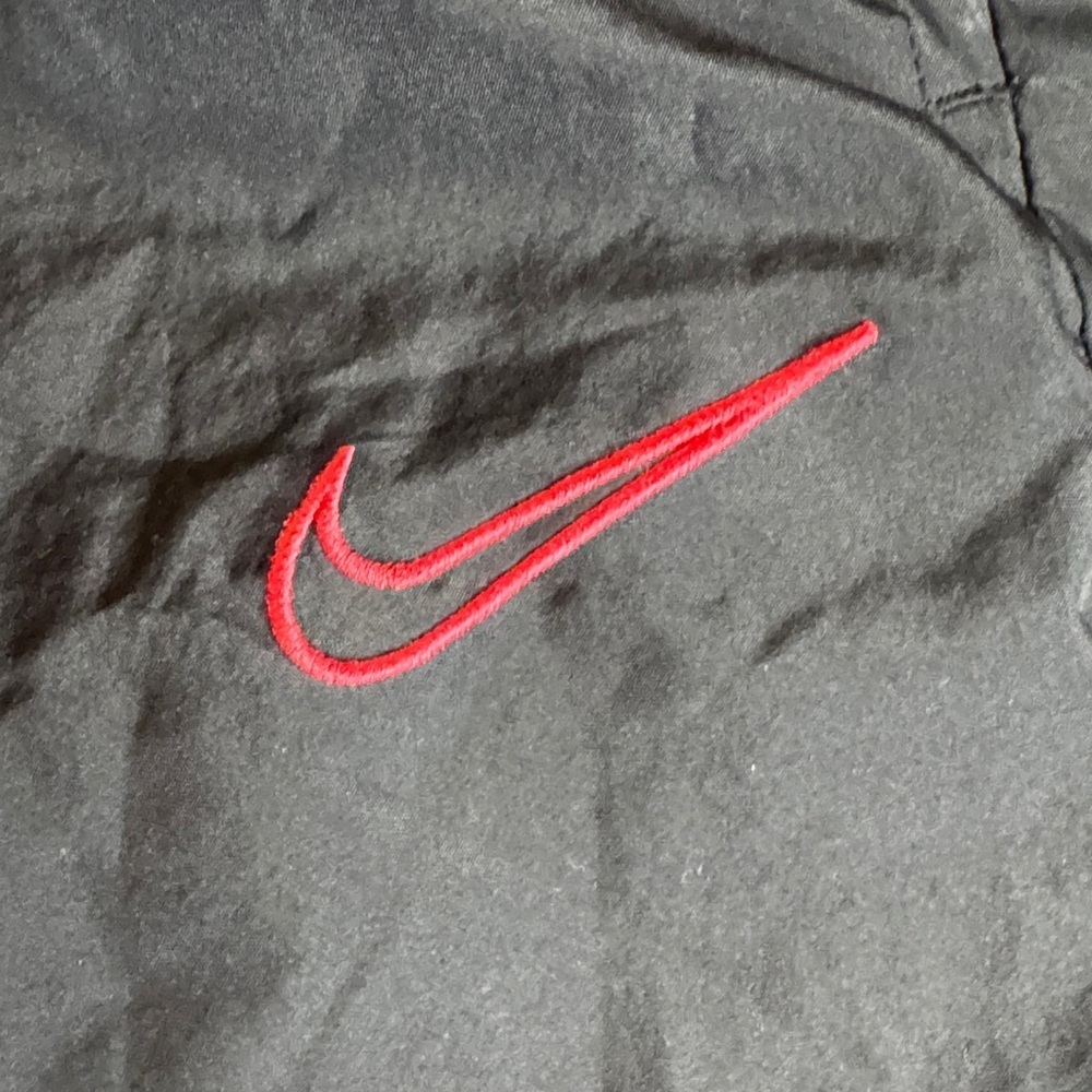 Nike 90’s  Black Track Pants with Pink Logo - Picture 3 of 7